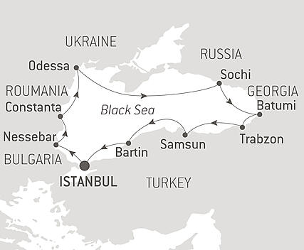 Cruise Black Sea Odyssey From Istanbul To Istanbul July 21 Ponant