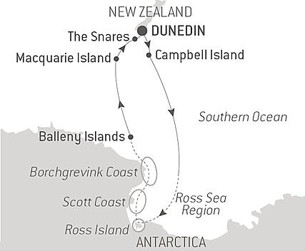 Cruise Scott Shackleton S Antarctic Ross Sea Expedition From Dunedin To Dunedin January 22 Ponant