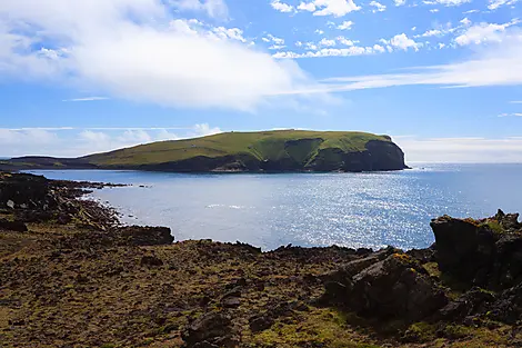 Sailing around Surtsey Island