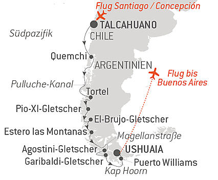 Kreuzfahrt Highlights Der Chilenischen Fjorde Mit National Geographic Von Talcahuano Nach Ushuaia Oktober 2022 Ponant