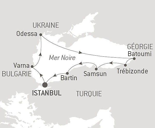 Croisiere Perles De La Mer Noire Du Istanbul Au Istanbul Juillet 2022 Ponant