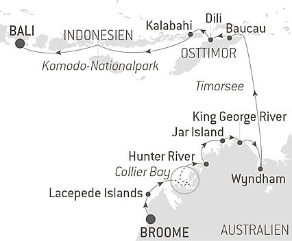 Kreuzfahrt Indonesien Philippinen Malaysia Ponant