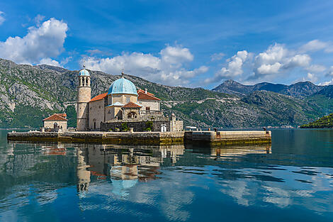 Kreuzen in der Bucht von Kotor