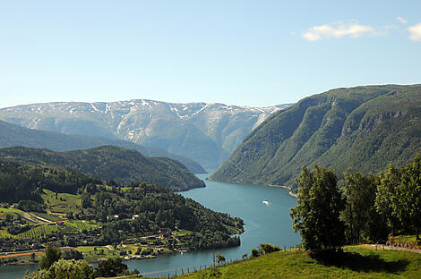 Sailing in the Hardangerfjord