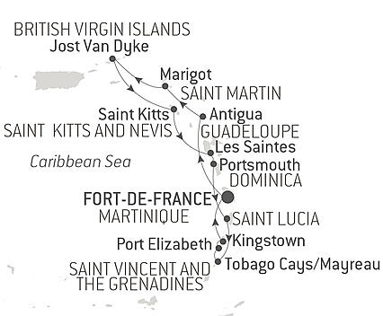 Your itinerary - The Essential of the Caribbean