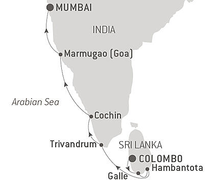 Your itinerary - Treasures of India