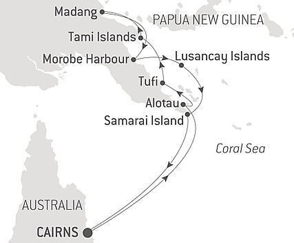 Your itinerary - Islands and Cultures of Papua New Guinea