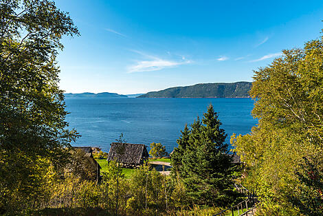 Sailing Saguenay River