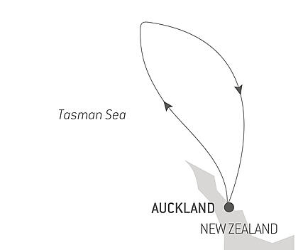 Your itinerary - Ocean Voyage: Auckland - Auckland