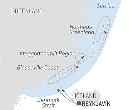 Your itinerary - Northeast Greenland