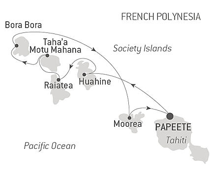 Your itinerary - Pearls of The Society Islands