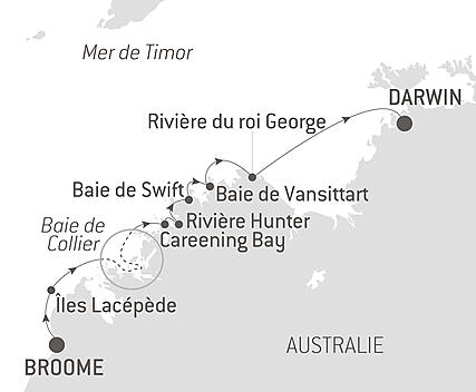 Découvrez votre itinéraire - Le Kimberley emblématique