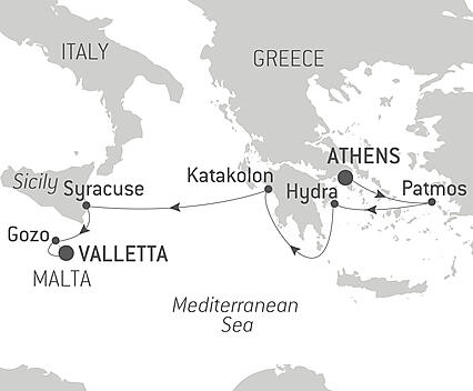 Your itinerary - Splendours of the Western Mediterranean