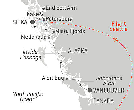 Your itinerary - Emblematic Alaska
