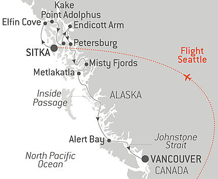 Your itinerary - Majestic Alaska