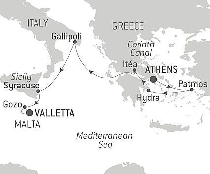 Your itinerary - Ancient jewels of the Mediterranean