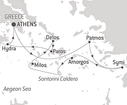 Your itinerary - At the heart of the Greek islands 
