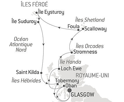 Découvrez votre itinéraire - Archipels d’Écosse et îles Féroé : héritages nordiques et identités insulaires