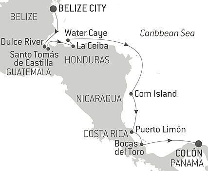 Your itinerary - A Tropical Odyssey in Central America