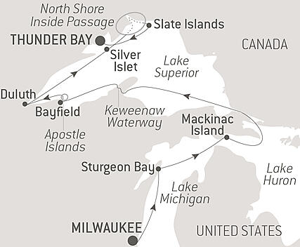 Your itinerary - Lake Superior – a life-sized expedition