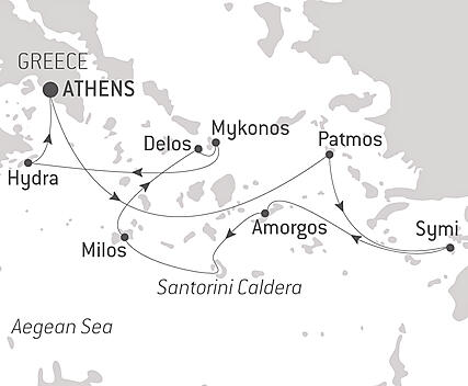 Your itinerary - At the heart of the Greek islands