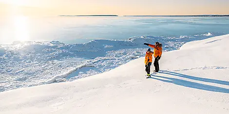 The St. Lawrence River in the Heart of the Boreal Winter