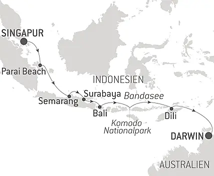 Heilige Tempel und Naturschätze in Indonesien