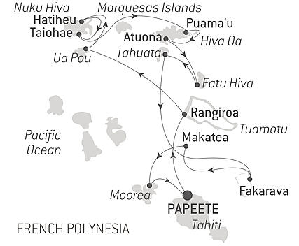 Your itinerary - Polynesian Expedition