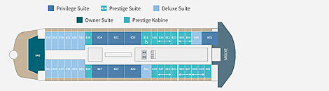 Ponant schiff LE COMMANDANT CHARCOT - Deck 8
