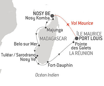 Découvrez votre itinéraire - Madagascar confidentielle