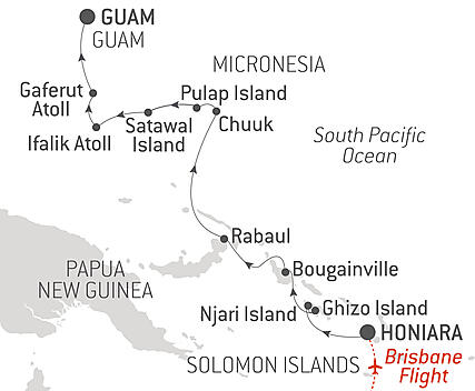 Cruise Magical Encounters in the Solomon Islands & Micronesia from
