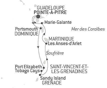 Les îles du Vent à fleur d’eau