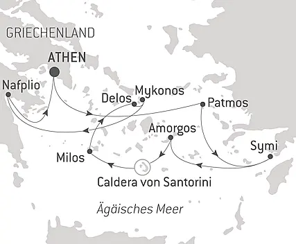 Kreuzfahrt zu den griechischen Inseln der südlichen Ägäis – mit Smithsonian Journeys