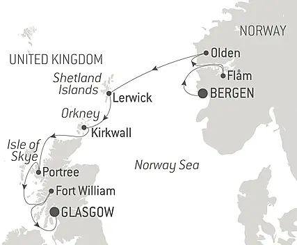 Scottish Isles and Norwegian Fjords Voyage – with Smithsonian Journeys