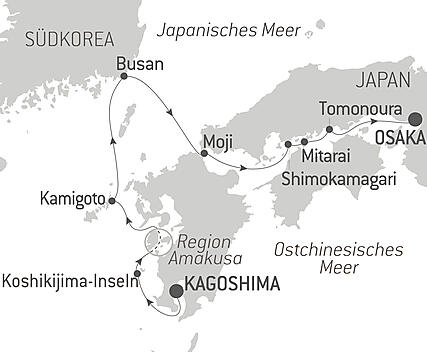 Reiseroute - Japan, ein natürliches Heiligtum mit jahrhundertealten Traditionen