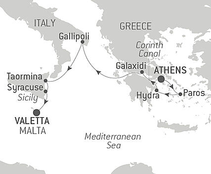 Your itinerary - Ancient jewels of the Mediterranean