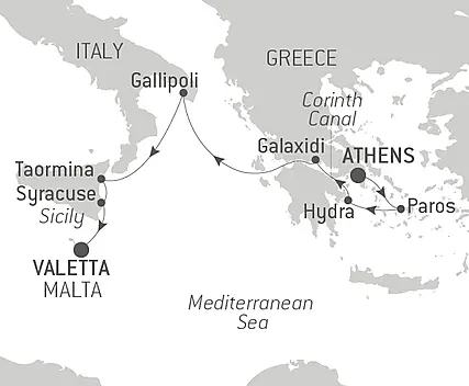 Ancient jewels of the Mediterranean