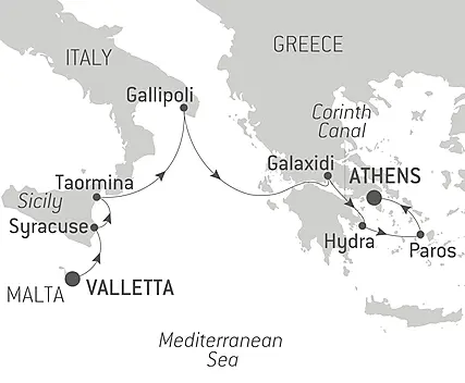 Ancient jewels of the Mediterranean