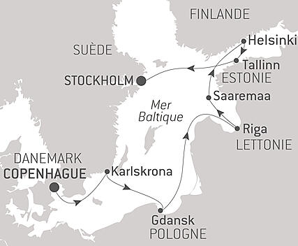 Découvrez votre itinéraire - Cités historiques de la mer Baltique