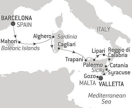 Your itinerary - Culture and islands of the Mediterranean