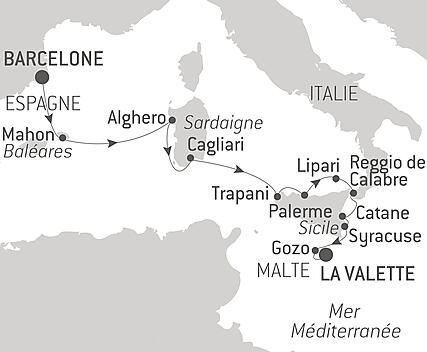 Découvrez votre itinéraire - Culture et îles de Méditerranée 