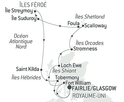 Découvrez votre itinéraire - Archipels d’Écosse et îles Féroé : héritages nordiques et identités insulaires