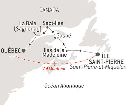 Découvrez votre itinéraire - Le fleuve Saint-Laurent au cœur de l