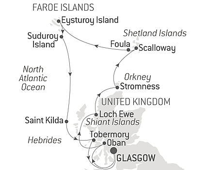 Your itinerary - Scottish archipelagos and the Faroe Islands: Nordic heritage and island identities