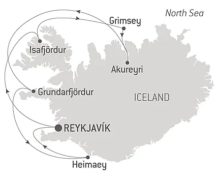 Your itinerary - Iceland Voyage: Land of Fire and Ice – with Smithsonian Journeys