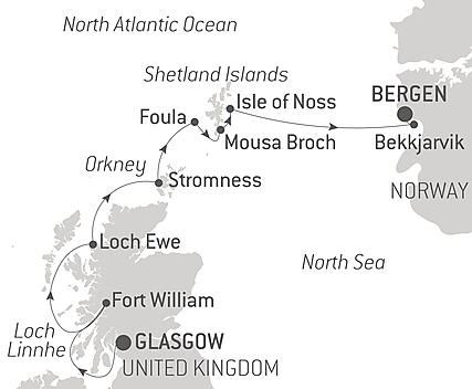 Your itinerary - From the Atlantic to the North Sea, heritage and landscapes