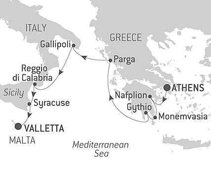 Your itinerary - Ancient Cities of the Mediterranean