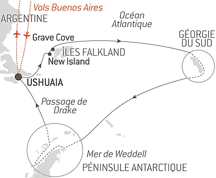 Découvrez votre itinéraire - La Grande Boucle Australe