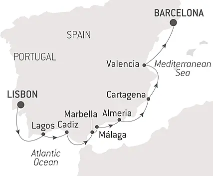 Your itinerary - Iberian Shores