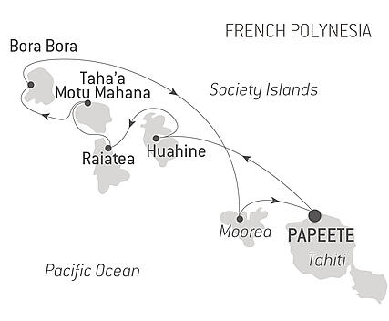 Your itinerary - Pearls of the Society Islands